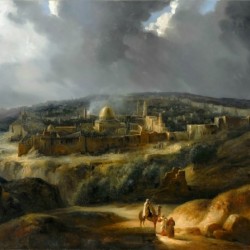 View of Jerusalem from the Valley of Jehoshaphat